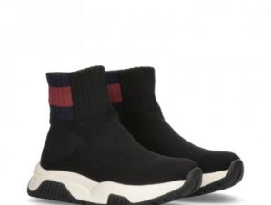 Tommy Hilfiger Sock Sneaker Black W shoes T3A9330070702999999